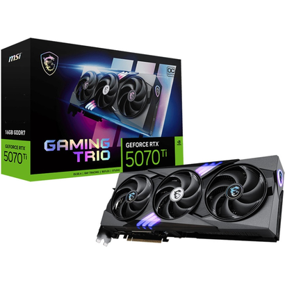 Видеокарта MSI RTX 5070 Ti GAMING TRIO OC 16G