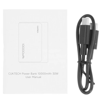 Внешний аккумулятор Xiaomi Mi Cuktech ZMI 10000 мАч 30W розовый PB100
