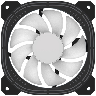 Вентилятор Aerocool NULIGHT 12BK ARPW REVERSE