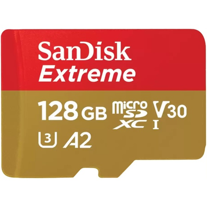 Карта памяти 128Gb SanDisk microSDHC Extreme Class 10 SDSQXAA-128G-GN6MN