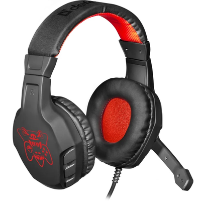 Наушники DEFENDER Cujo черный+красный