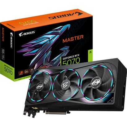 Видеокарта Gigabyte RTX 5070  GV-N5070AORUS M-12GD