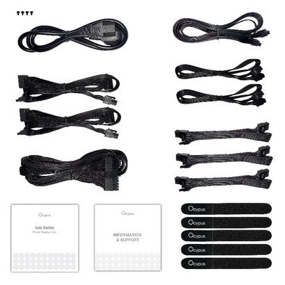 Блок питания 1200W Ocypus Iota-P1200-G1FFBK024X-EU
