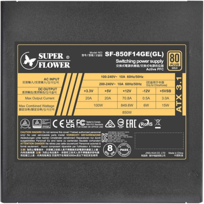 Блок питания 850W Super Flower SF-850F14GE