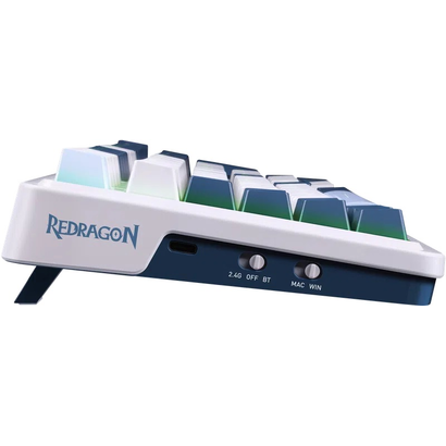 Игровая клавиатура Redragon Eisa Pro белая/синяя