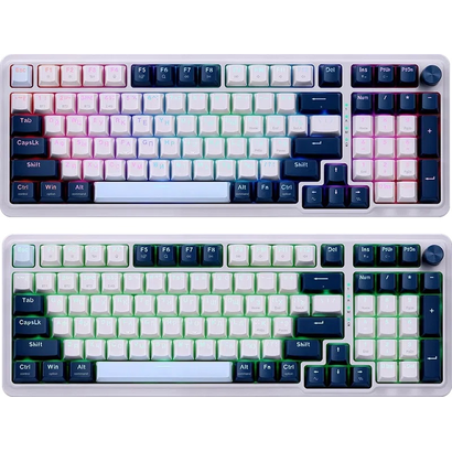 Игровая клавиатура Redragon Eisa Pro белая/синяя