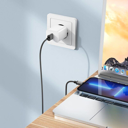 Дата-кабель Borofone BX87 Lightning  1м (черный)