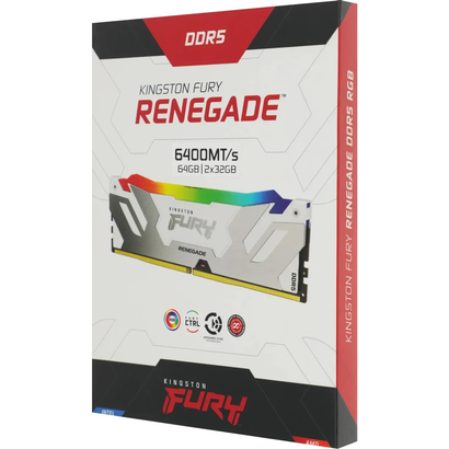 DDR5 2x32Gb 6400MHz Kingston KF564C32RWAK2-64