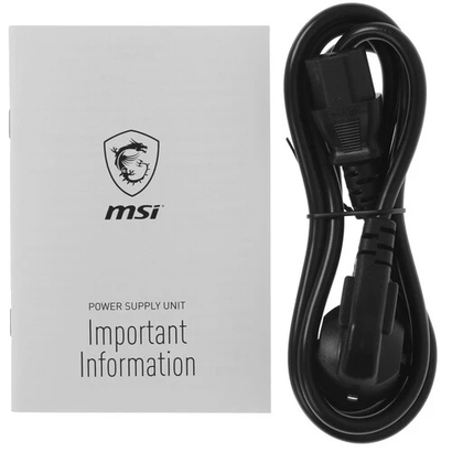 Блок питания 650W MSI MAG A650BN