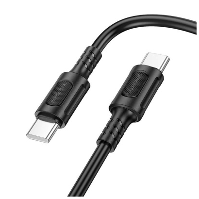 Кабель Borofone BX111 для Type-C Type-C 60W, 1м (черный)