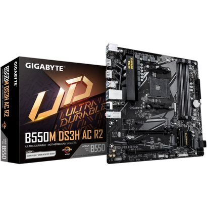Mат.плата GIGABYTE SAM4 B550M DS3H AC R2