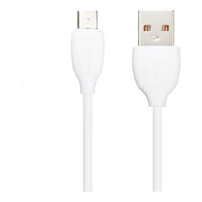 Дата-кабель BOROFONE BX19 Benefit micro 1м (белый)