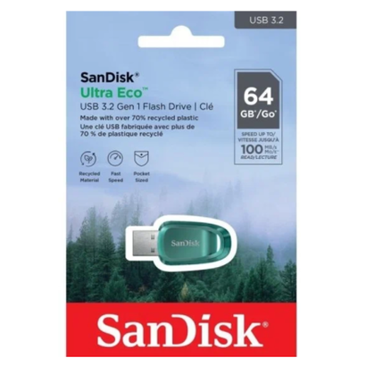 USB Flash 64GB USB 3.2 SanDisk CZ96 Ultra Eco SDCZ96-064G-G46