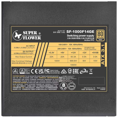 Блок питания 1000W Super Flower SF-1000F14GE