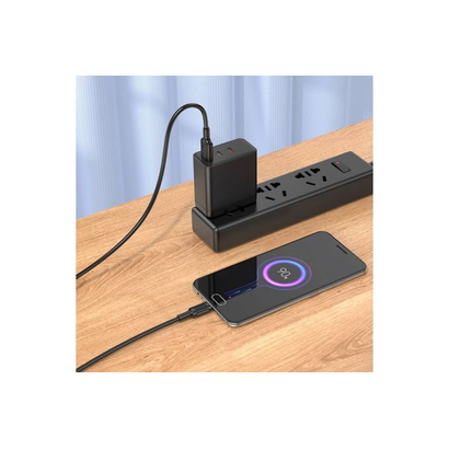 Дата-кабель Borofone BX111 для micro, 1м (черный)