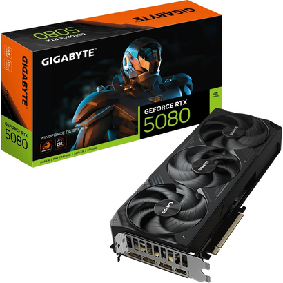 Видеокарта Gigabyte RTX 5080 GV-N5080WF3OC-16GD