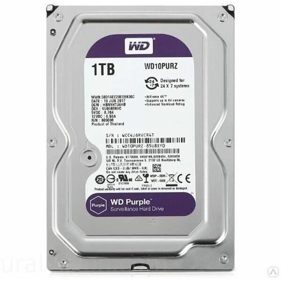Жесткий диск 3.5'' 1Tb WD WD10PURZ