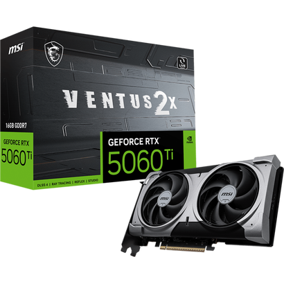 Видеокарта MSI RTX 5060 Ti VENTUS 2X PLUS 16G