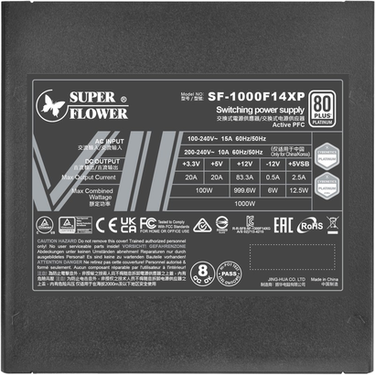 Блок питания 1000W Super Flower SF-1000F14XP