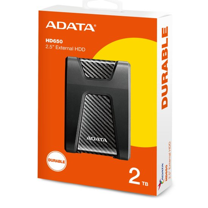 Портативный жесткий диск A-Data USB3.0 2Tb AHD650-2TU31-CBK