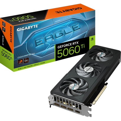 Видеокарта Gigabyte RTX 5060 Ti GV-N506TEAGLEMAX OC-16GD