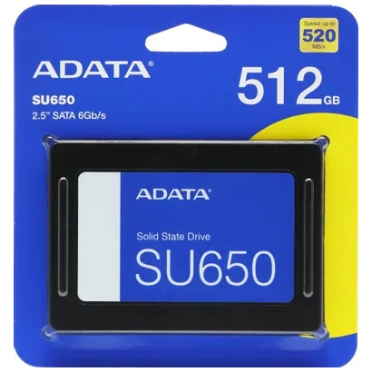 SSD 2.5'' 512Gb A-Data ASU650SS-512GT-R
