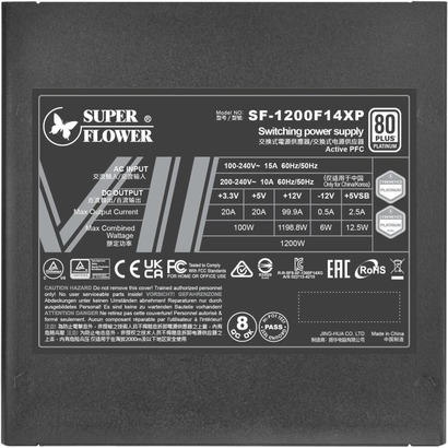 Блок питания 1200W Super Flower SF-1200F14XP