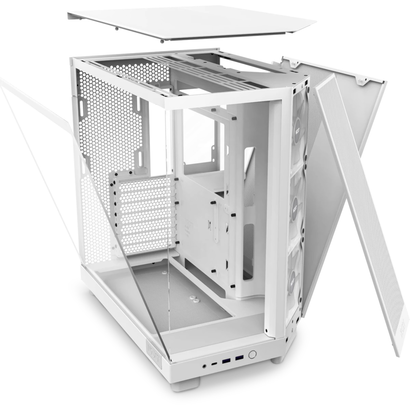 Корпус NZXT H6 Flow RGb WH