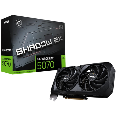 Видеокарта MSI RTX 5070 SHADOW 2X OC 12G