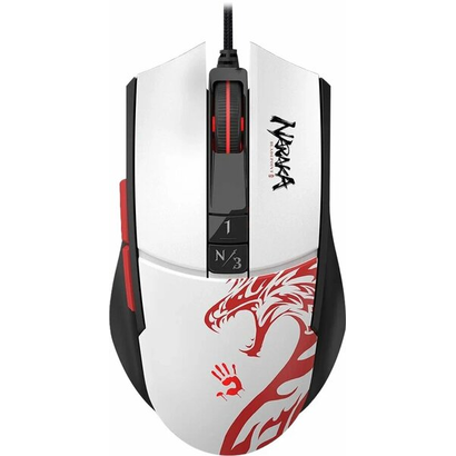 Игровая мышь A4Tech Bloody L65 Max белый