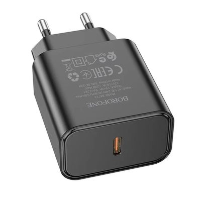 СЗУ Borofone BA71A Power single port PD20W  (чёрный)