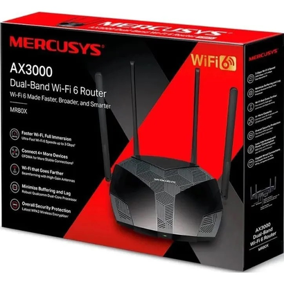 Маршрутизатор WiFi Mercusys MR80X