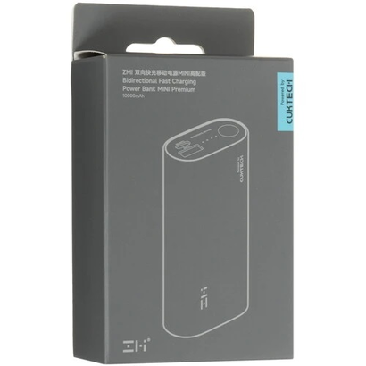 Внешний аккумулятор ZMI QB818 10000mAh mini 30W серый