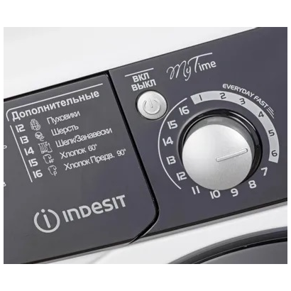 Стиральная машина Indesit EWSB 5085 BK CIS белый