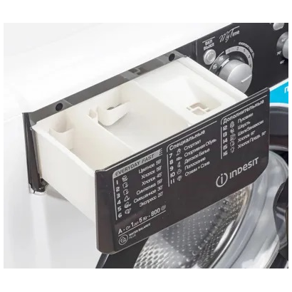 Стиральная машина Indesit EWSB 5085 BK CIS белый