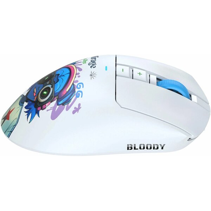 Игровая мышь A4Tech Bloody R73 Pro белый/рисунок