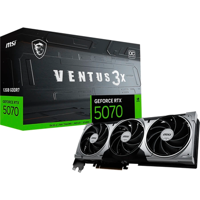 Видеокарта MSI RTX 5070 VENTUS 3X OC 12G