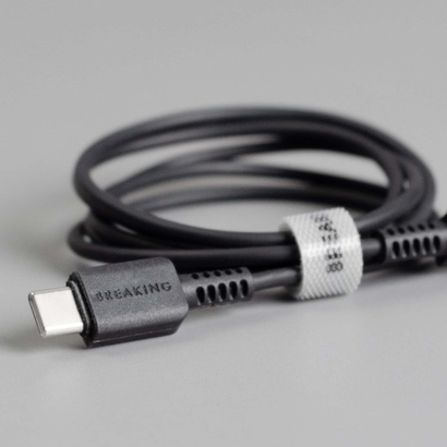 Кабель Breaking Classic USB - Type-C 1m. (Черный)