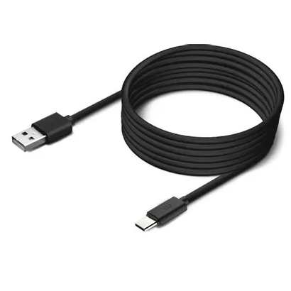 Дата-кабель Borasco USB - Type-C, 2А, 2м, черный