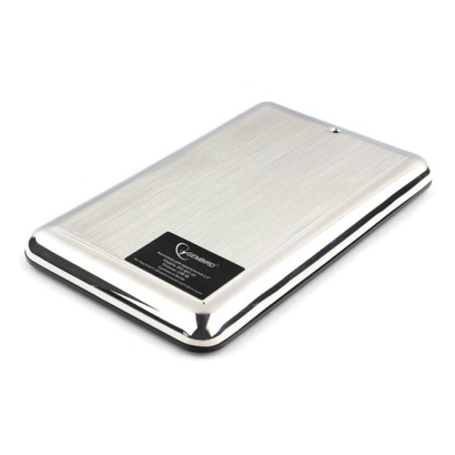 Внешний корпус 2.5'' Gembird EE2-U3S-60, чёрный, USB 3.0, SATA, нержавеющая сталь